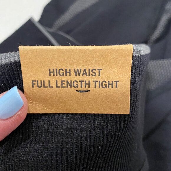 PINK Active Seamless High Waist Full Length‎ Tight Black Gray Size XL NWT - Picture 6 of 13